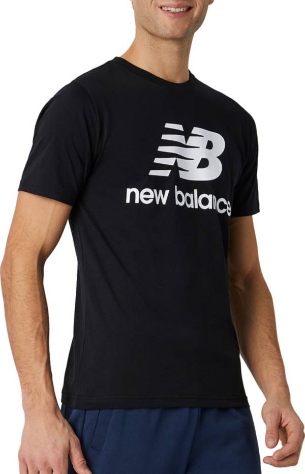 New Balance Men's Essentials Stacked Logo T-Shirt