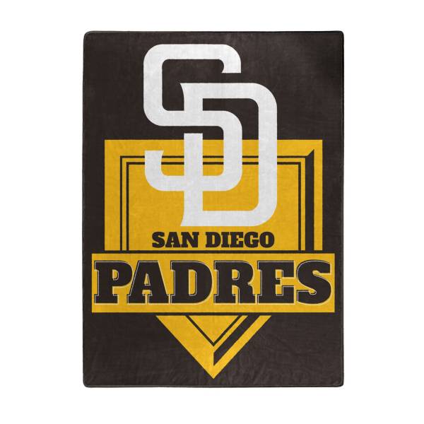 San Diego Padres 60'' x 80'' Home Plate Raschel Blanket