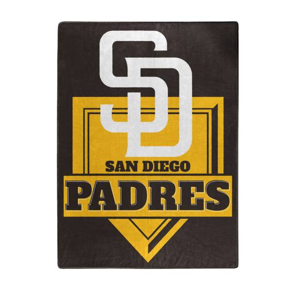 San Diego Padres 60'' x 80'' Home Plate Raschel Blanket product image