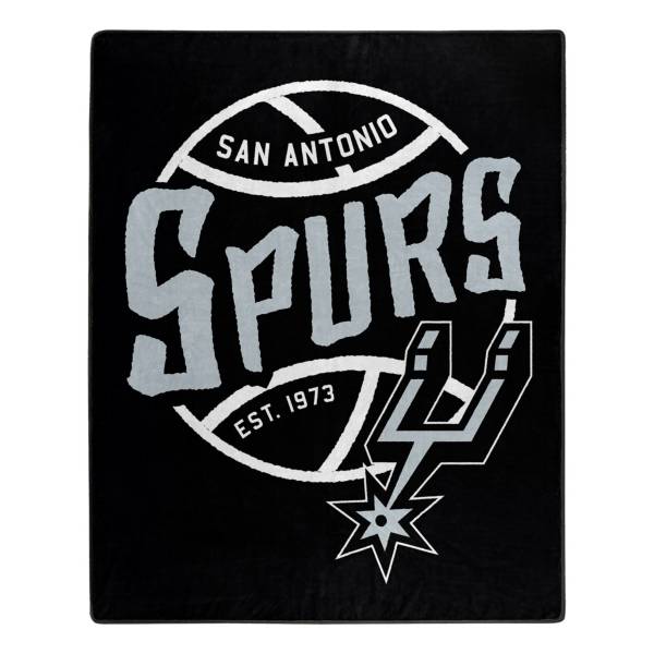 San Antonio Spurs 50'' x 60'' Blacktop Raschel