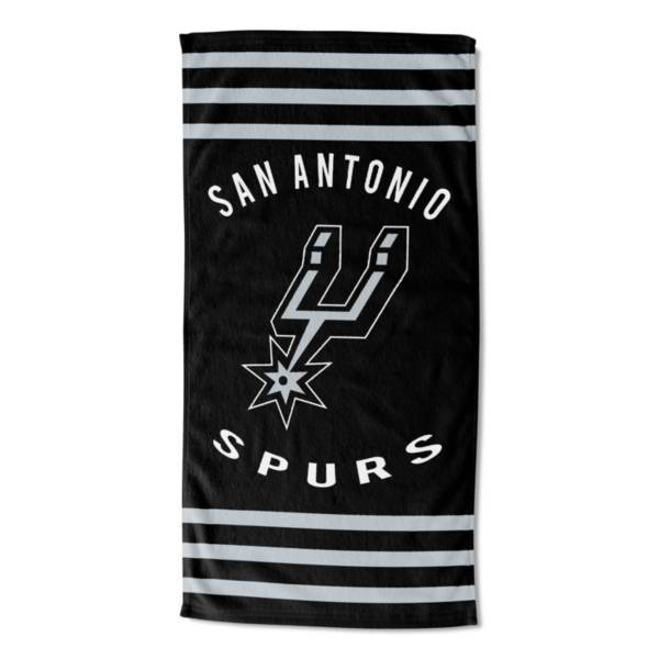 TheNorthwest San Antonio Spurs Stripes Beach Towel