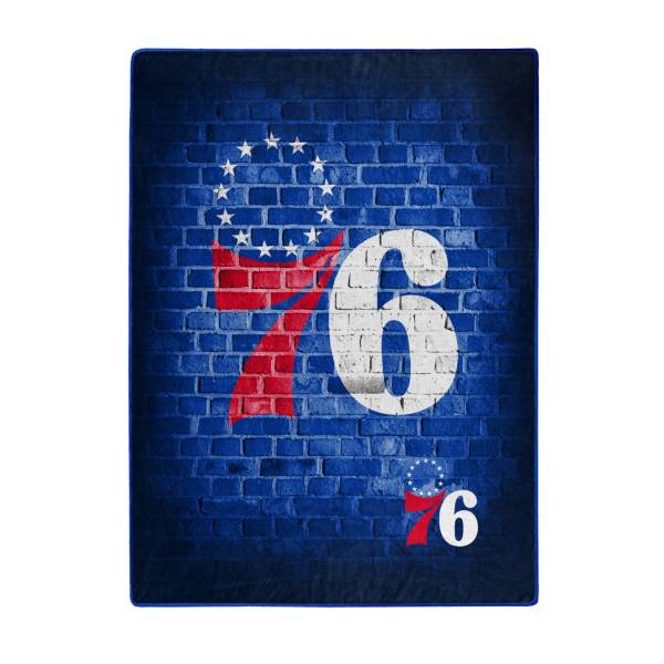 Philadelphia 76ers 50'' x 60'' Street Play Raschel
