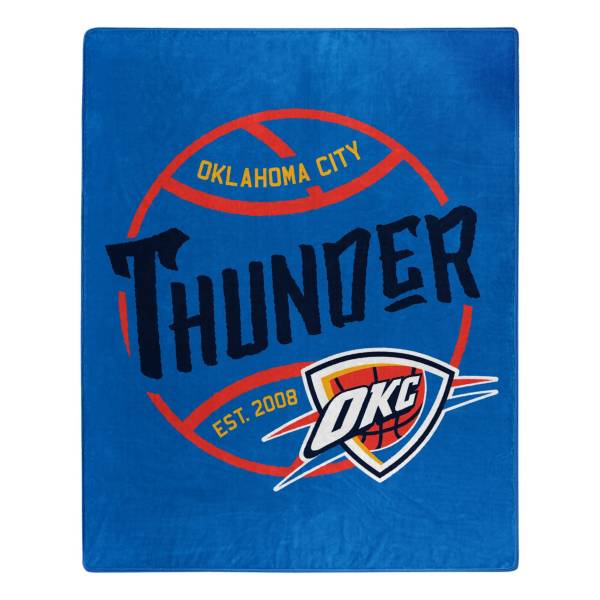 Oklahoma City Thunder 50'' x 60'' Blacktop Raschel