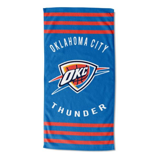 TheNorthwest Oklahoma City Thunder Stripes Beach Towel product image