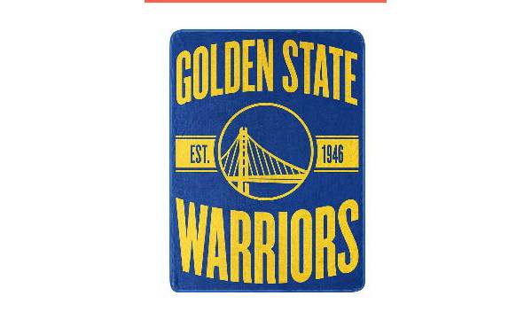 TheNorthwest Golden State Warriors 50'' x 60'' Raschel Blanket