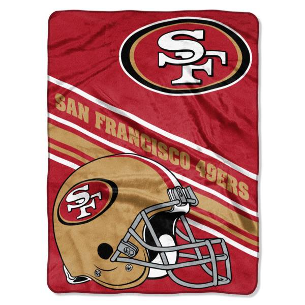 San Francisco 49ers 60'' x 80'' Slant Raschel