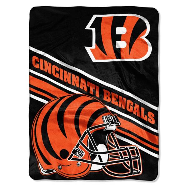 Cincinnati Bengals 60'' x 80'' Slant Raschel