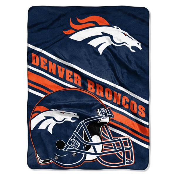 Denver Broncos 60'' x 80'' Slant Raschel