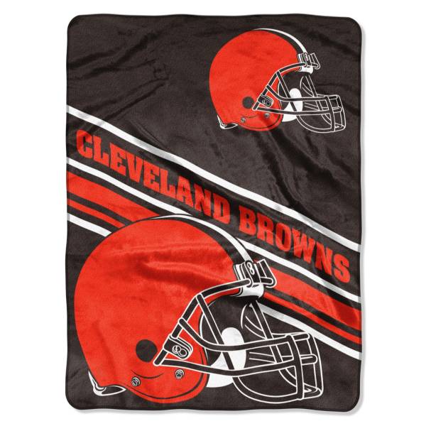 Cleveland Browns 60'' x 80'' Slant Raschel