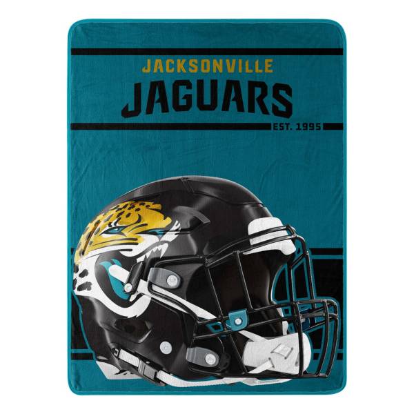 Jacksonville Jaguars 46'' x 30'' Run Micro Raschel