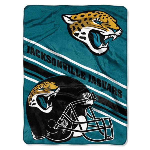 Jacksonville Jaguars 60'' x 80'' Slant Raschel