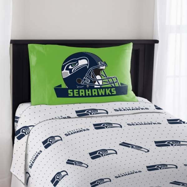 TheNorthwest Seattle Seahawks Monument Twin Sheet Set