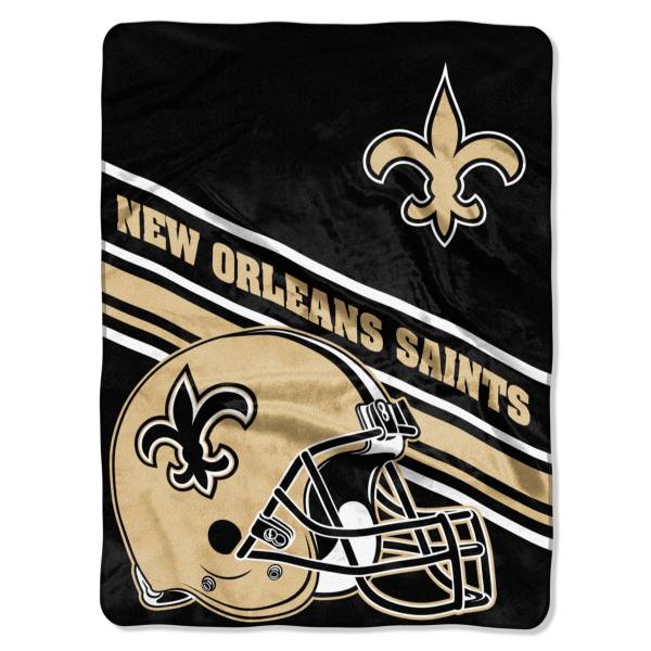 New Orleans Saints 60'' x 80'' Slant Raschel