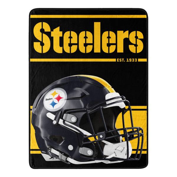 Pittsburgh Steelers 46'' x 30'' Run Micro Raschel