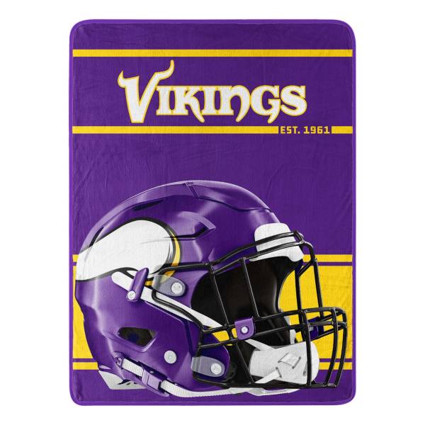 Minnesota Vikings 46'' x 30'' Run Micro Raschel