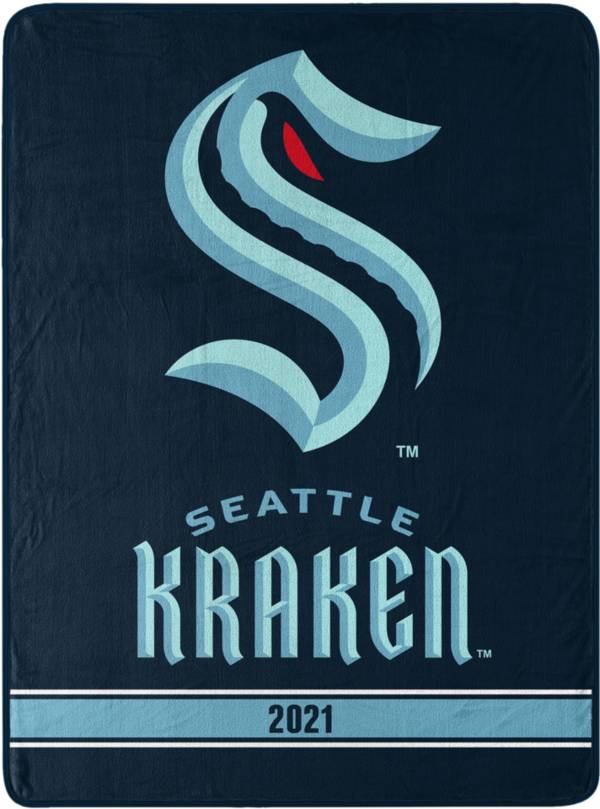 TheNorthwest Seattle Kraken Breakaway Micro Raschel Throw Blanket