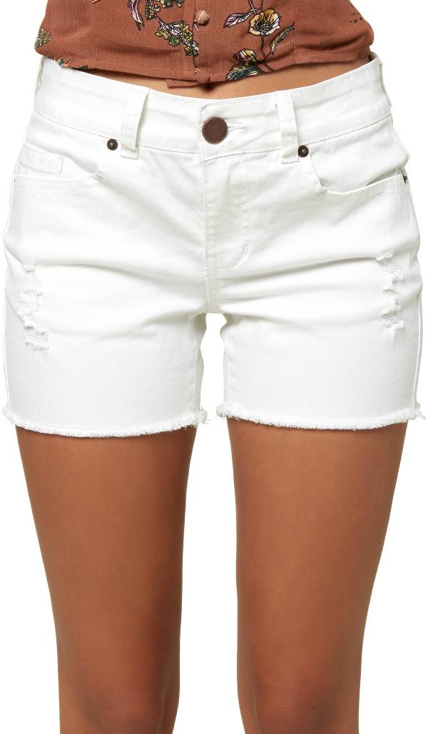 O'Neill Women's Cody White Denim Shorts