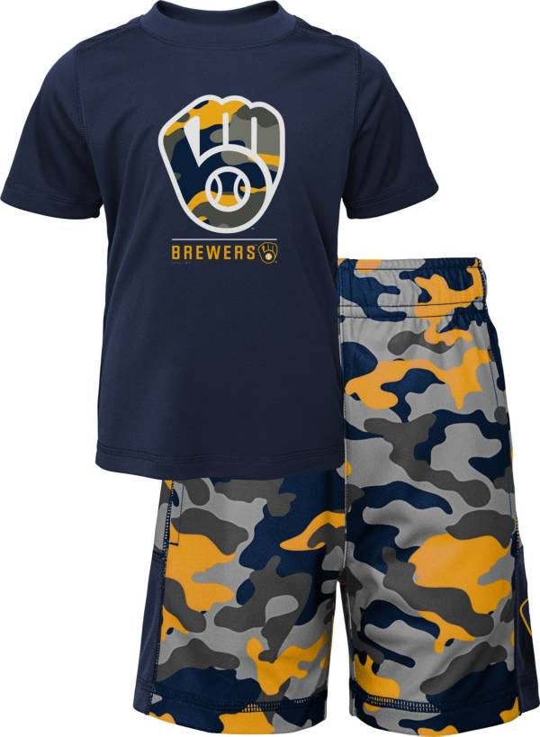 Gen2 Youth 4-7 Milwaukee Brewers Navy Major Set