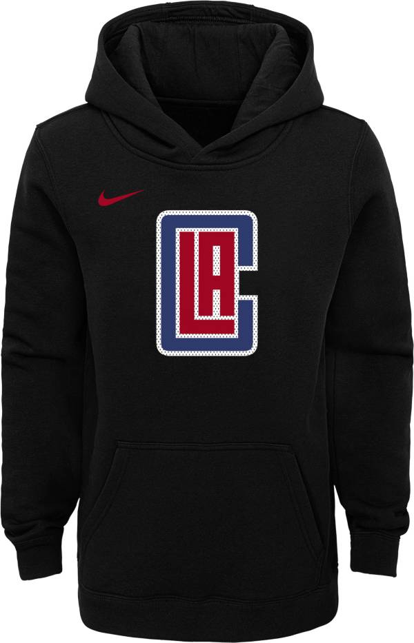 Nike Youth Los Angeles Clippers Black Logo Hoodie