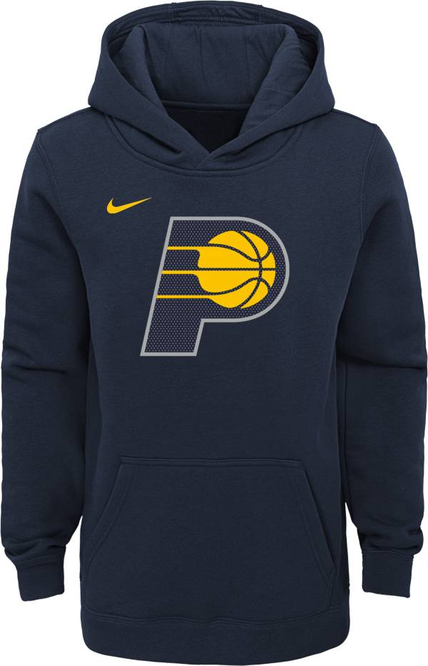 Nike Youth Indiana Pacers Navy Logo Hoodie