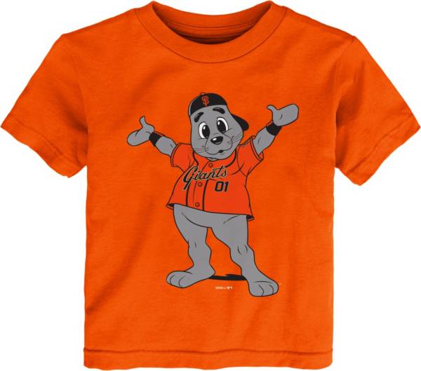 Gen2 Youth Toddler San Francisco Giants Orange Mascot T-Shirt