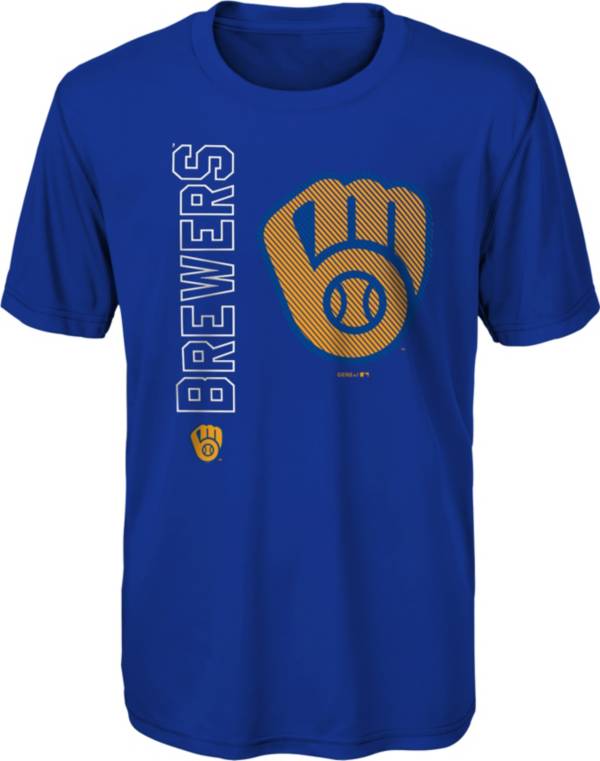 Gen2 Youth Milwaukee Brewers Royal Double Header T-Shirt