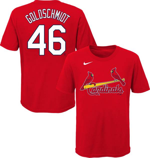 Nike Youth St. Louis Cardinals Paul Goldschmidt #46 Red T-Shirt