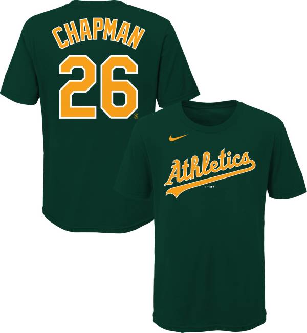 Nike Youth Oakland Athletics Matt Chapman #26 Green T-Shirt product image