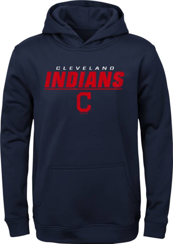 Gen2 Youth Cleveland Indians Static Navy Pullover Hoodie product image