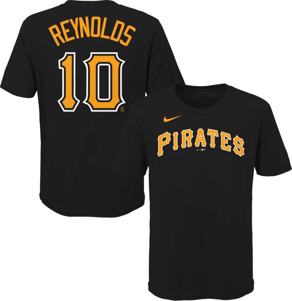 Nike Youth Pittsburgh Pirates Bryan Reynolds #10 Black T-Shirt