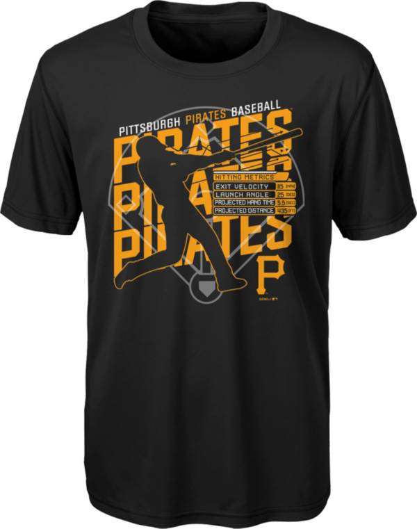 Gen2 Youth Pittsburgh Pirates Black Matrix T-Shirt