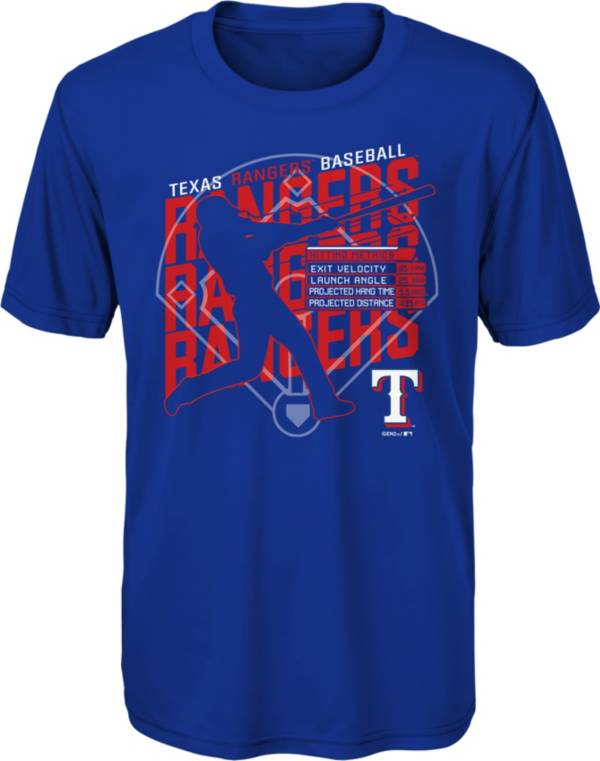 Gen2 Youth Texas Rangers Royal Matrix T-Shirt