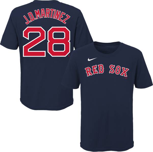 Nike Youth Boston Red Sox J.D Martinez #28 Navy T-Shirt