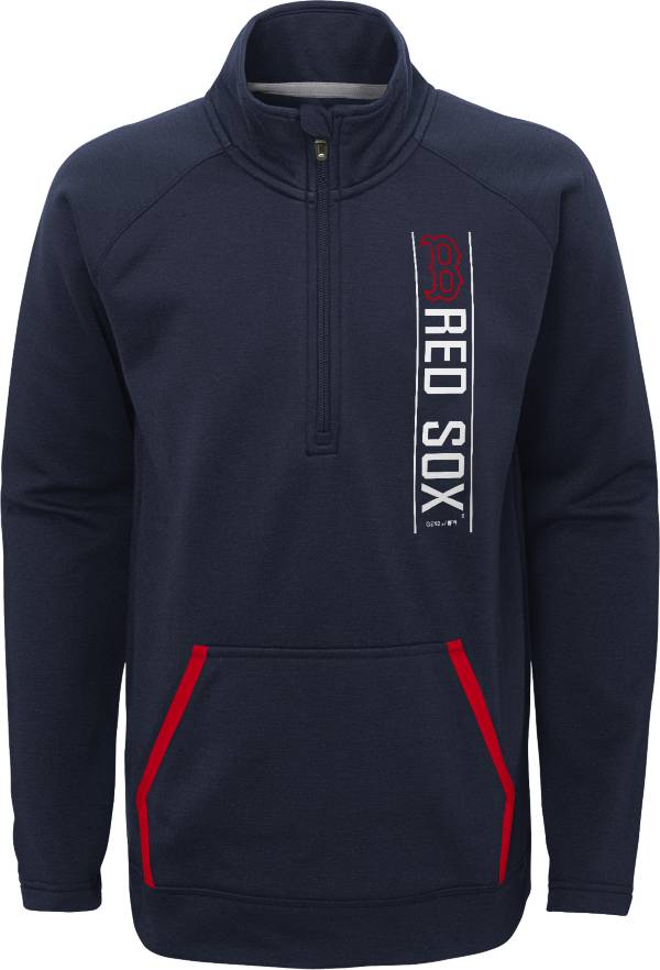 Gen2 Youth Boston Red Sox Navy Stealth Mode Long Sleeve Quarter-Zip Shirt