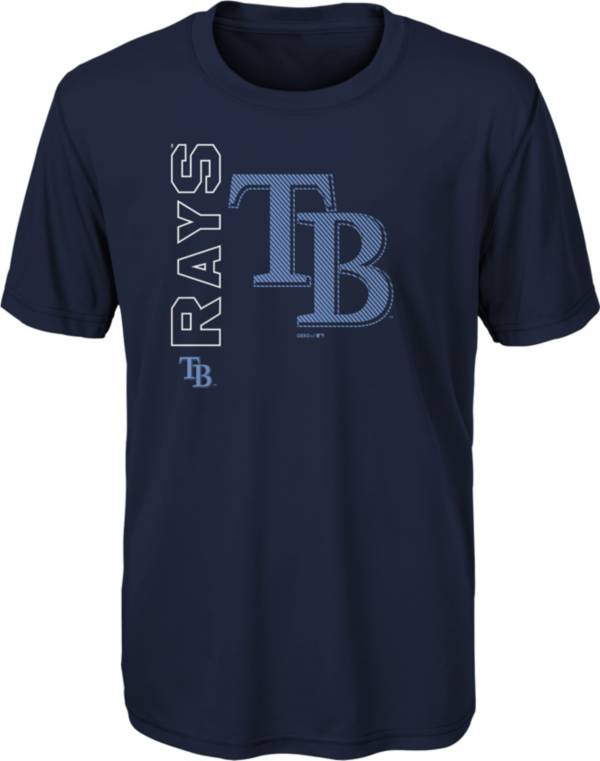 Gen2 Youth Tampa Bay Rays Navy 4-7 Double Header T-Shirt