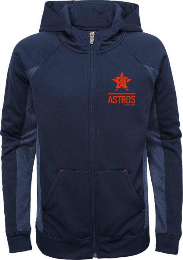 Gen2 Youth Houston Astros Navy No Glory Long Sleeve Full-Zip Jacket