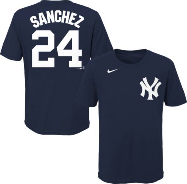 Nike Youth New York Yankees Gary Sanchez #24 Navy T-Shirt