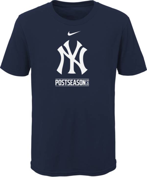Nike 2020 Youth Postseason New York Yankees Navy T-Shirt