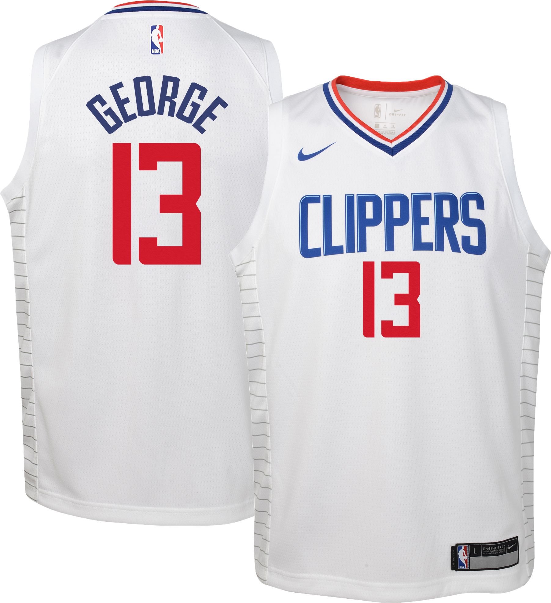 Paul George Los Angeles Clipper Buffalo Braves Throwback Jersey