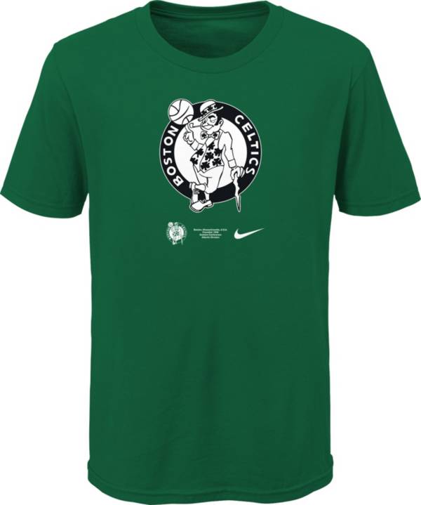 Nike Youth Boston Celtics Black Logo T-Shirt