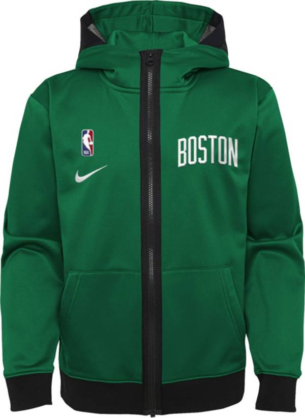 Nike Youth Boston Celtics Green Spotlight Full-Zip Hoodie