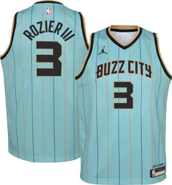 Jordan Youth 2020-21 City Edition Charlotte Hornets Terry Rozier III #3 Dri-FIT Swingman Jersey product image