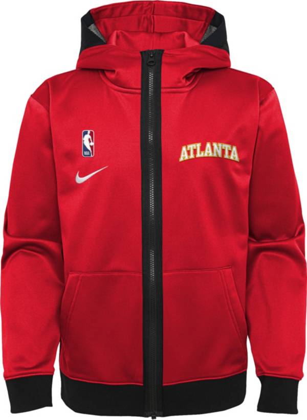 Nike Youth Atlanta Hawks Red Spotlight Full-Zip Hoodie