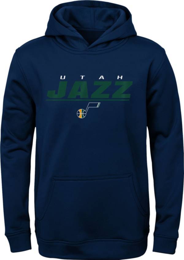 Gen2 Youth Utah Jazz Blue Static Pullover Hoodie