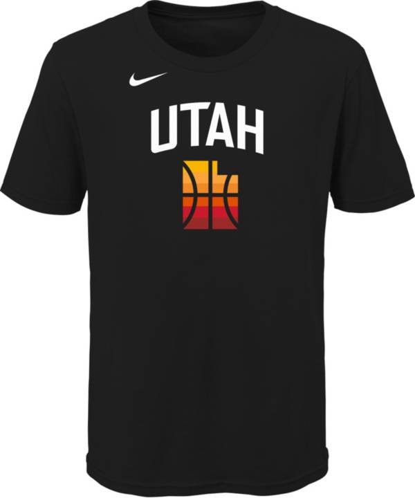 Nike Youth 2020-21 City Edition Utah Jazz Logo T-Shirt