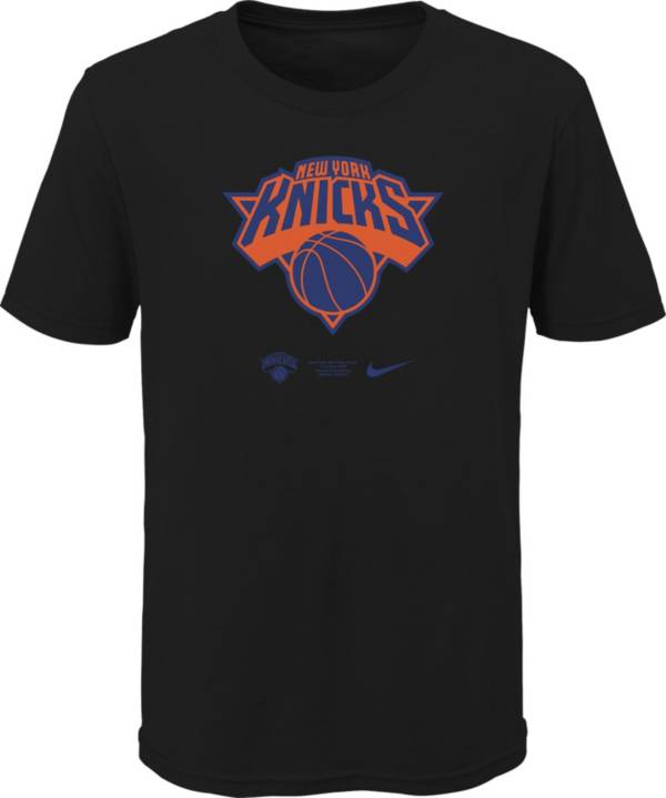 Nike Youth New York Knicks Black Logo T-Shirt