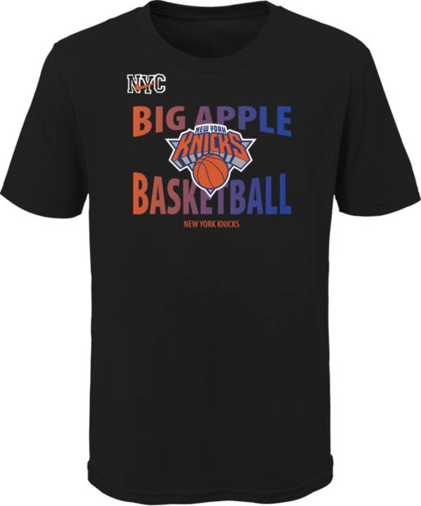Nike Youth 2020-21 City Edition New York Knicks Story T-Shirt