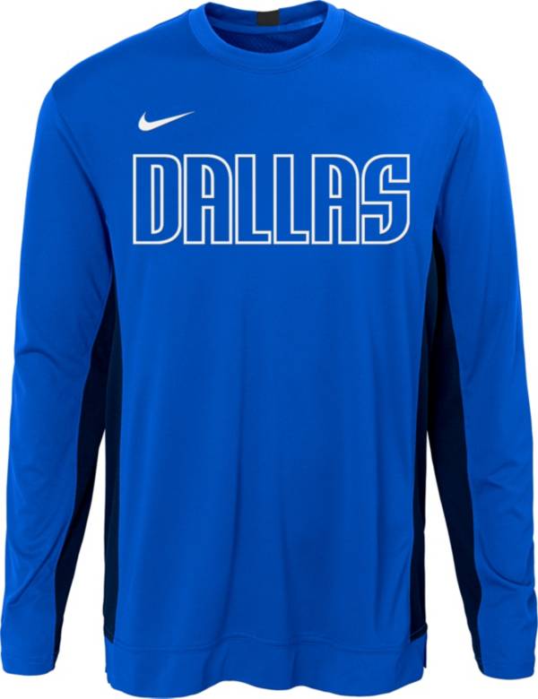 Nike Youth Dallas Mavericks Dri-FIT Long Sleeve T-Shirt