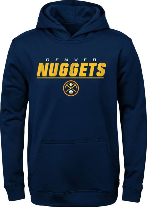 Gen2 Youth Denver Nuggets Blue Static Pullover Hoodie