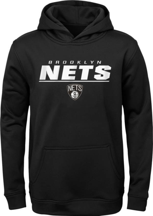 Gen2 Youth Brooklyn Nets Black Static Pullover Hoodie